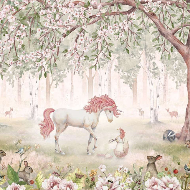 Belle Unicorn Forest Green