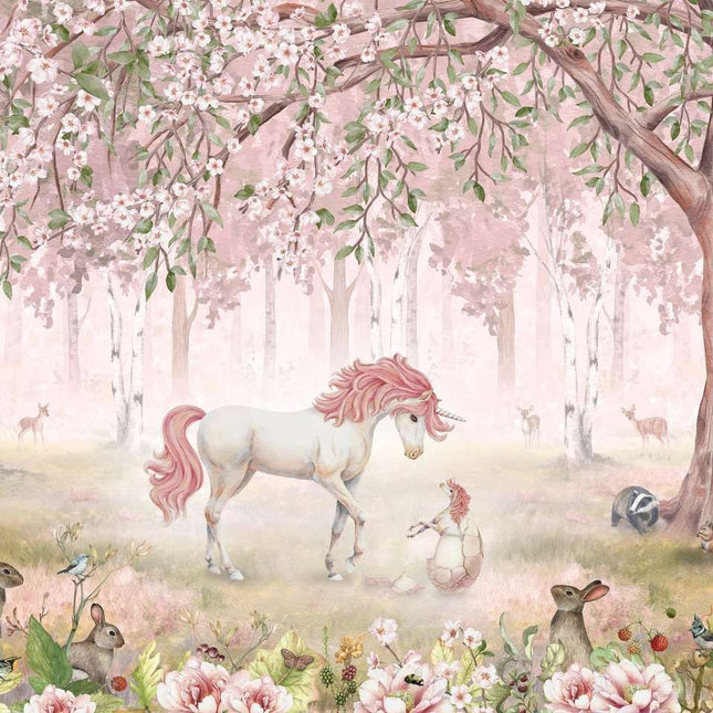 Belle Unicorn Forset Pink