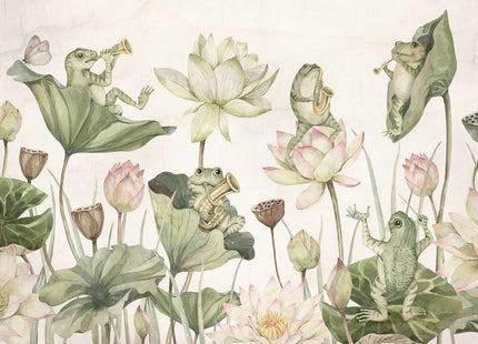 Muster 50 x 50 cm von Belle Water Lily Orchestra