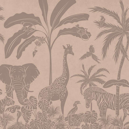 Monochrome Jungle - Pink Vintage