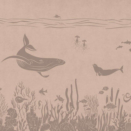 Monochrome Sea - Pink Vintage