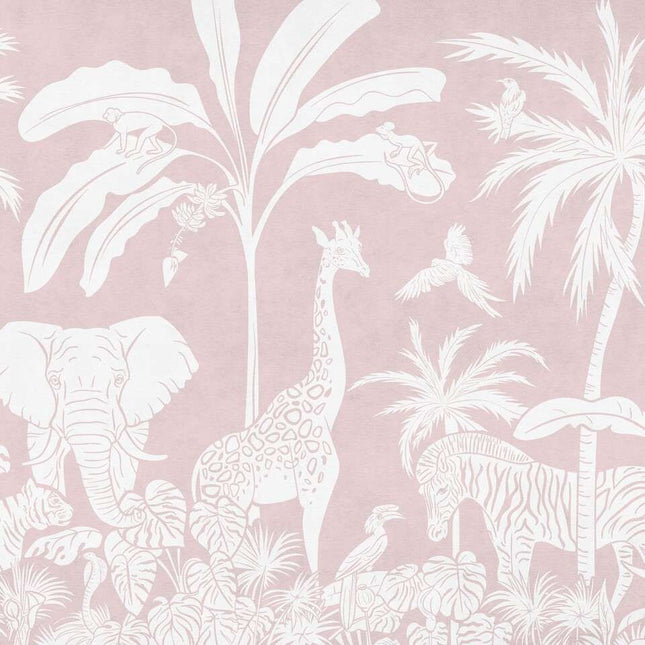 Monochrome Jungle - Pink