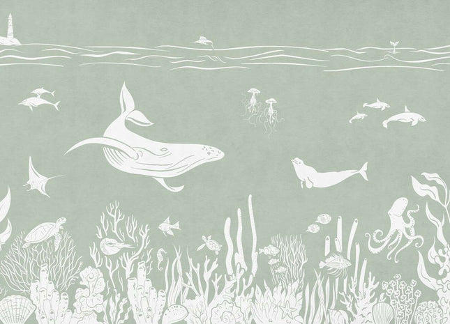 Monochrome Sea - Green